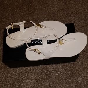 EUC Coach Jelly Sandals Size 9